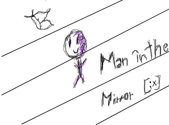 Man in the mirror