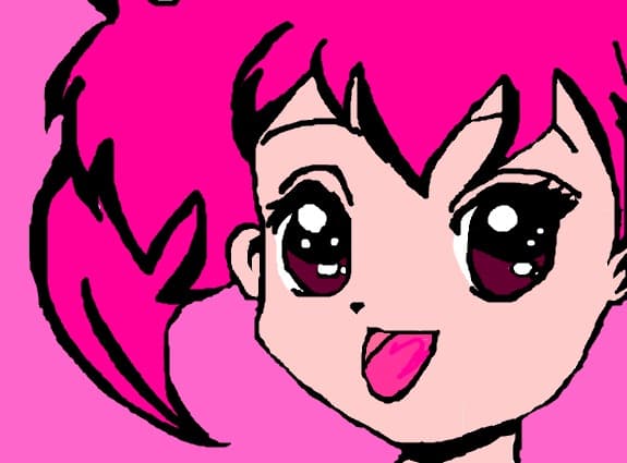 Pink girl