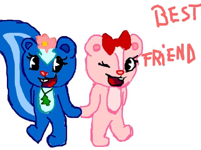 Giggles and Petunia
