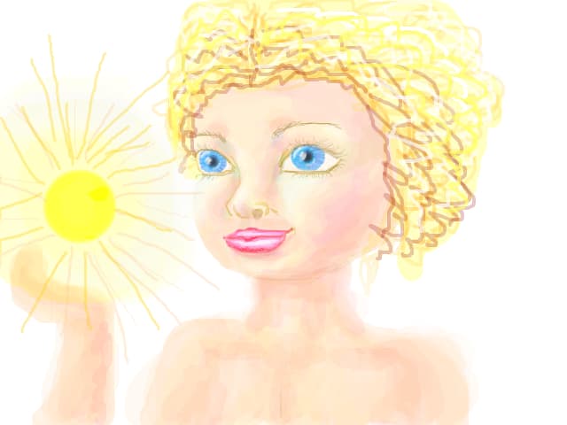 the angel\'s sun