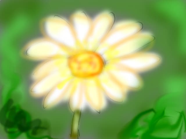 O floare...