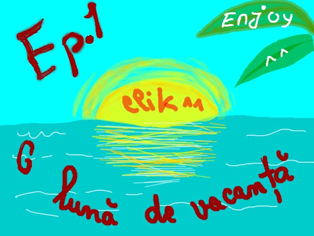 O luna de vacanta