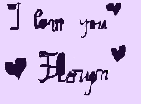 I love you Florin