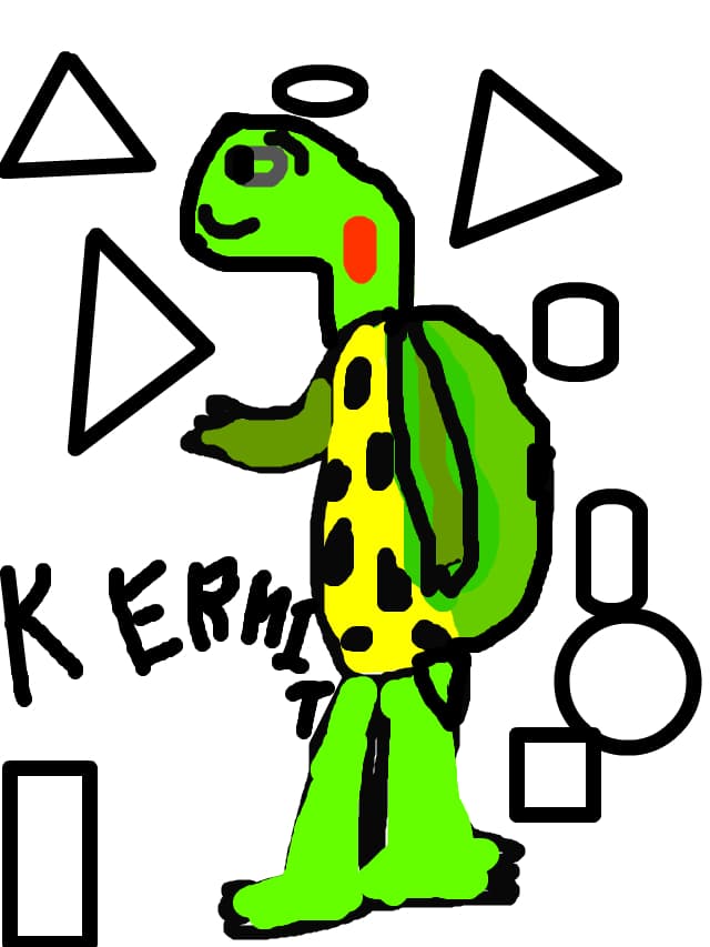 kermit si formele geometrice