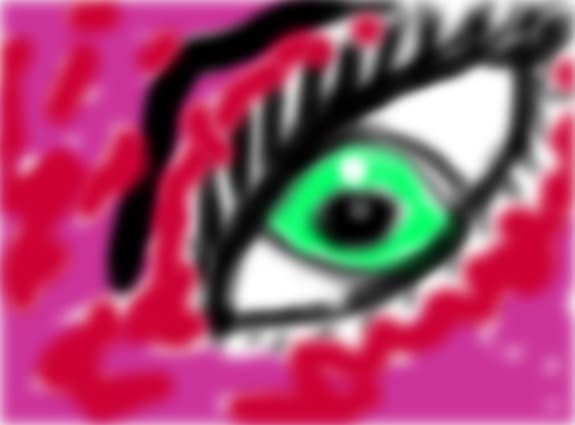 green eye