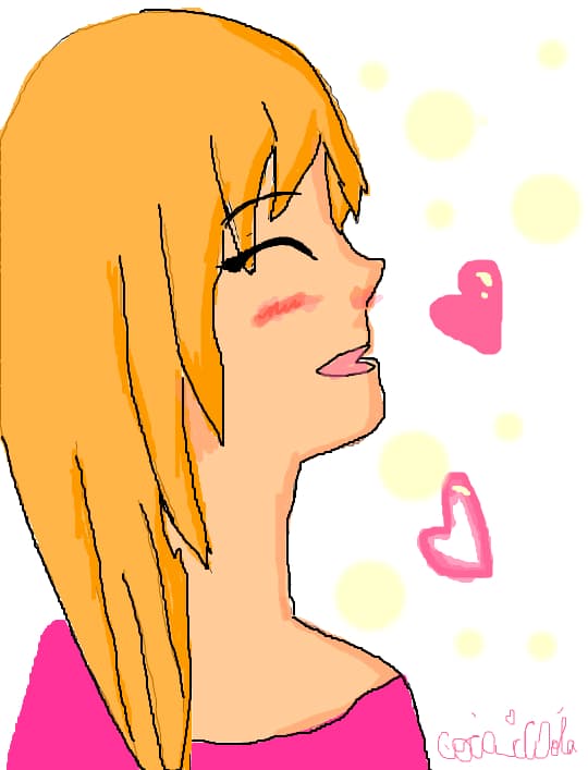 pink anime :*
