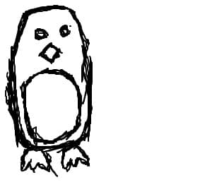 pinguin .. sau pasare depinde ce fel de ochi ai :))