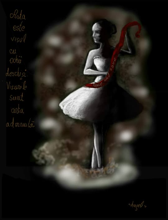 Balerina din imaginatie