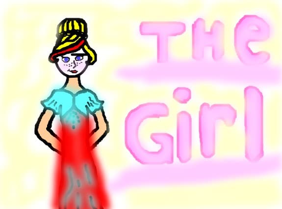 The girl