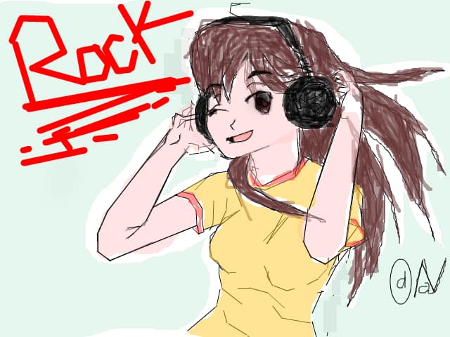 rock girl