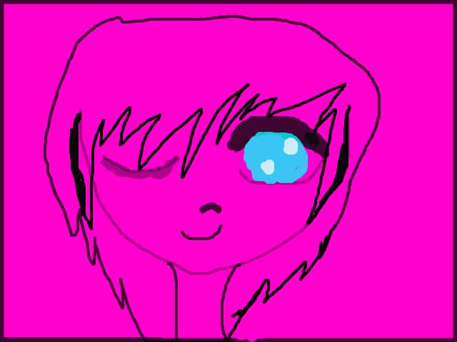 The anime girl