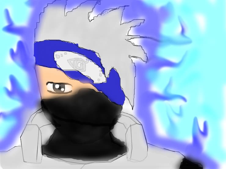 Kakashi hatake cu alta imbracaminte