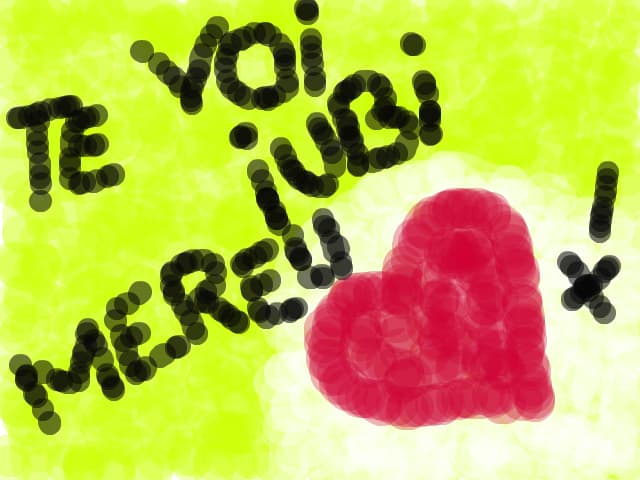 te iubesc