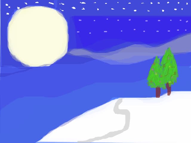 Peisaj de iarna