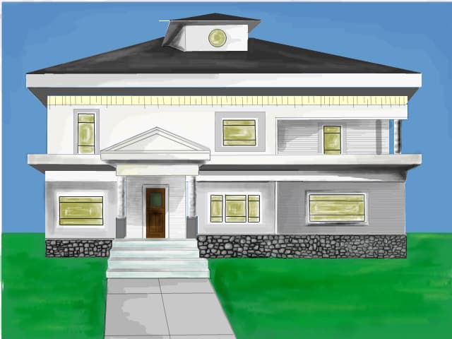 house