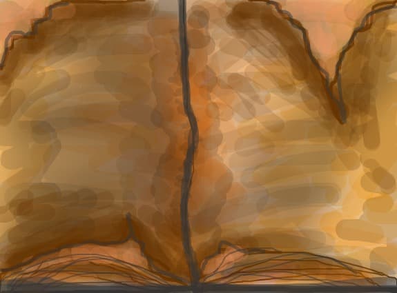 pagini de jurnal rupte