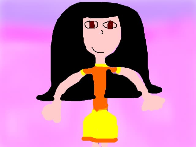fata bruneta