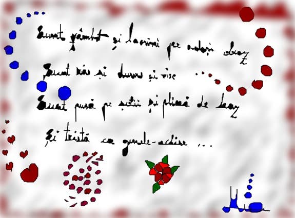 cel mai urat desen cu cel mai frumos text:x