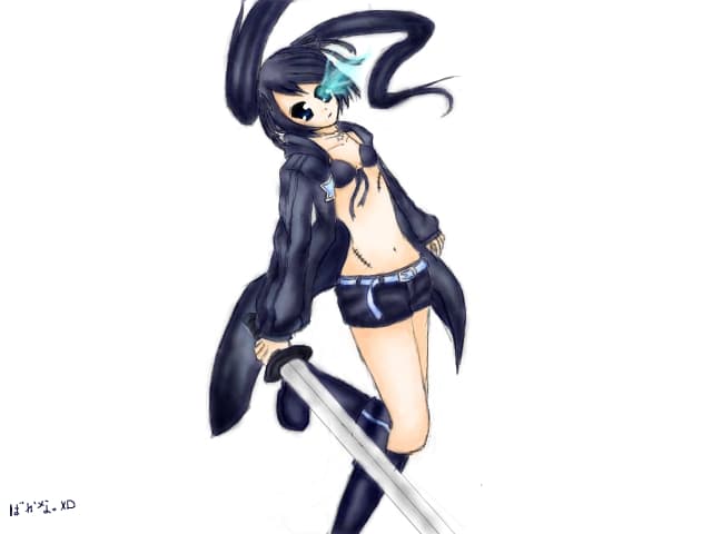 Black Rock Shooter...Plistiseala asta...(pt kinna.g,Daca il mai vrei)