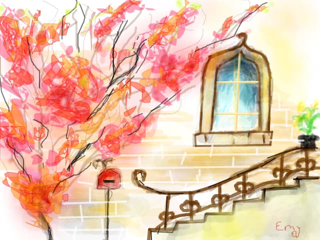Red tree