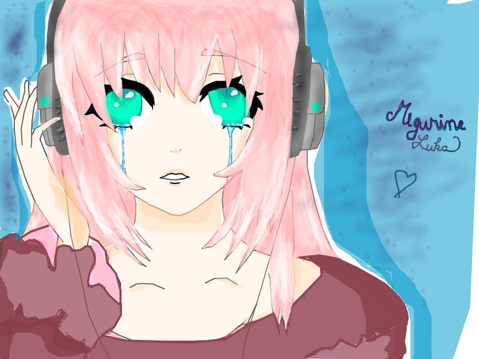 megurine luka....nu prea seamana....
