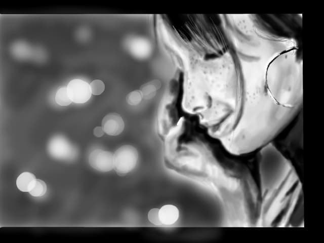 You light my heart ..