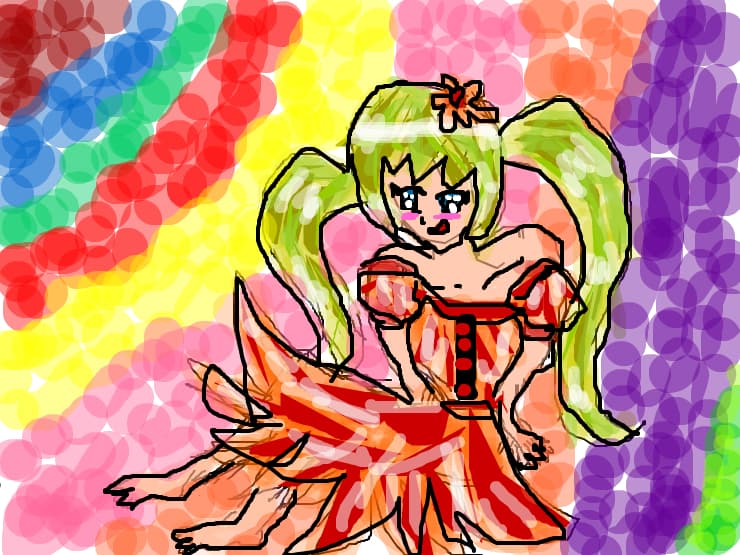 Prin gradina de flori multicolore