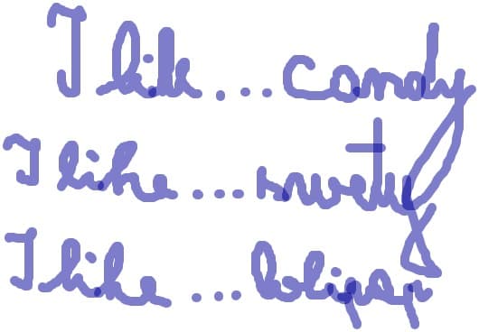 i like a ...