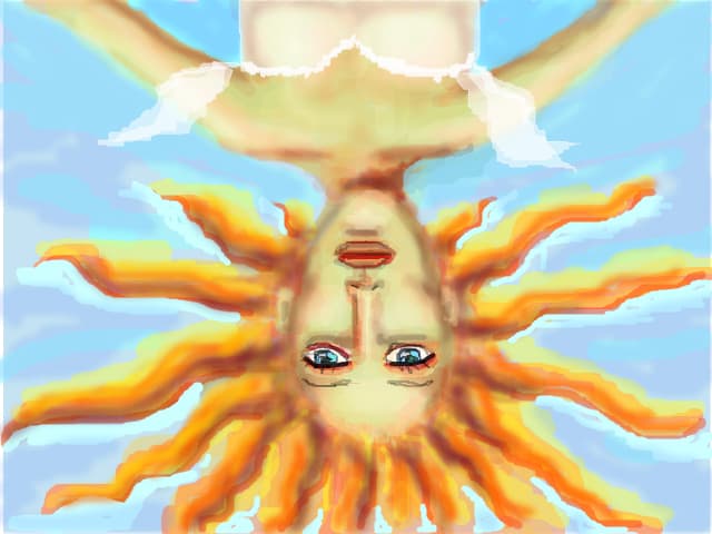 floating