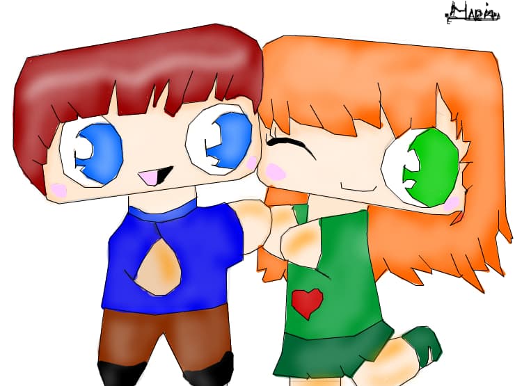 o fata si un baiat chibi[mare terminat]