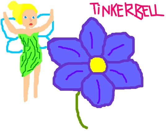 tinkerbell si cresterea florilor