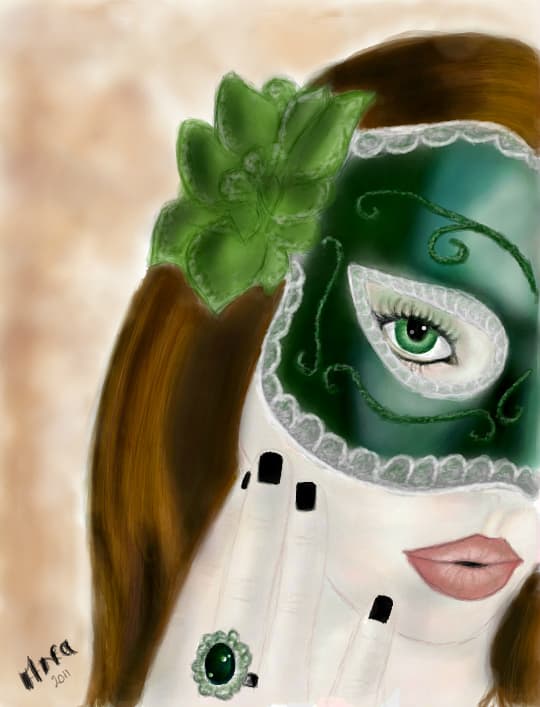 Behind the mask