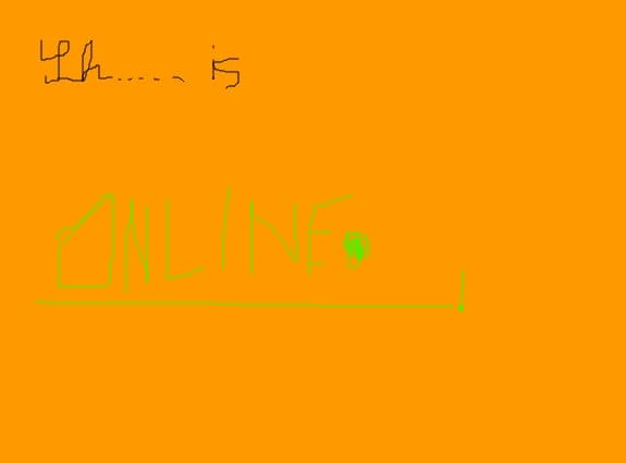 Sh...is ONLINE!
