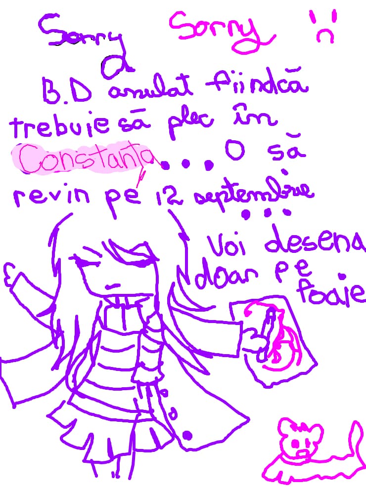 Maine plec,o sa stau doar pe mess