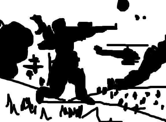 war