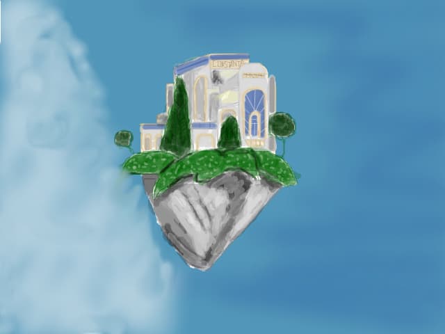 Floating island