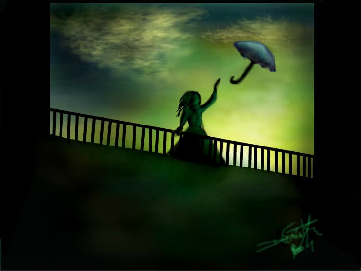 lost umbrella:)) (mare terminat)
