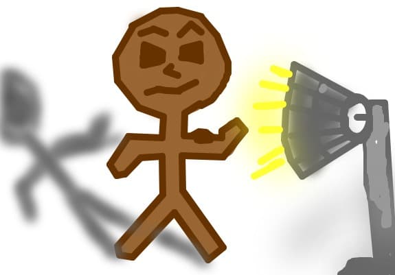 Stickman doucghbag