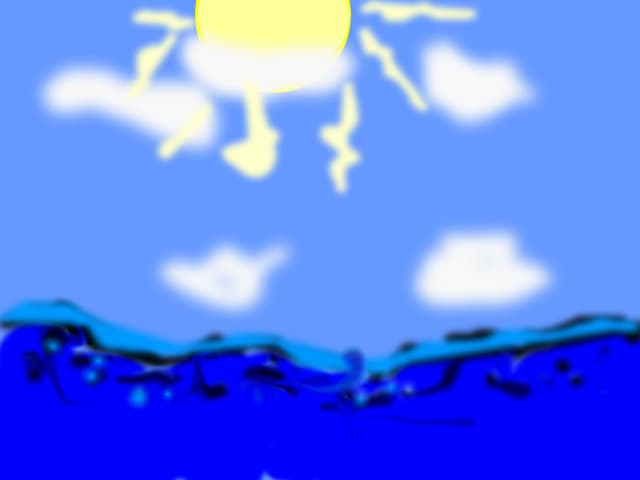 Pe marea inspumata