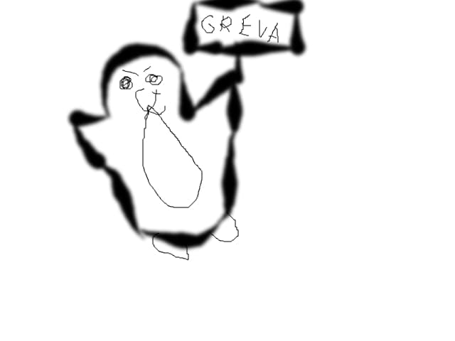 Greva pinguineasca.numai la pinguini