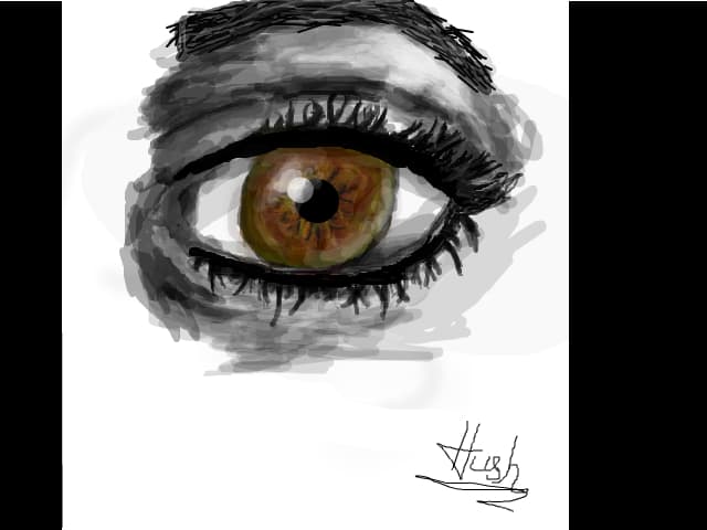 Brown eyes