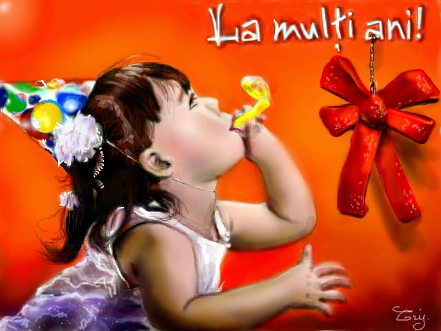 La multi ani, drawer! (din partea mea si a Mariei ( angel_blue_wing)