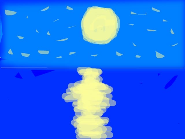 Luna si marea