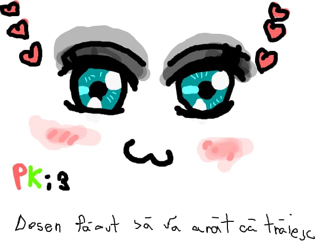 Desen facut s ava arat ca mai traiesc :))