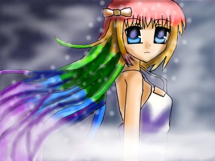 A girl