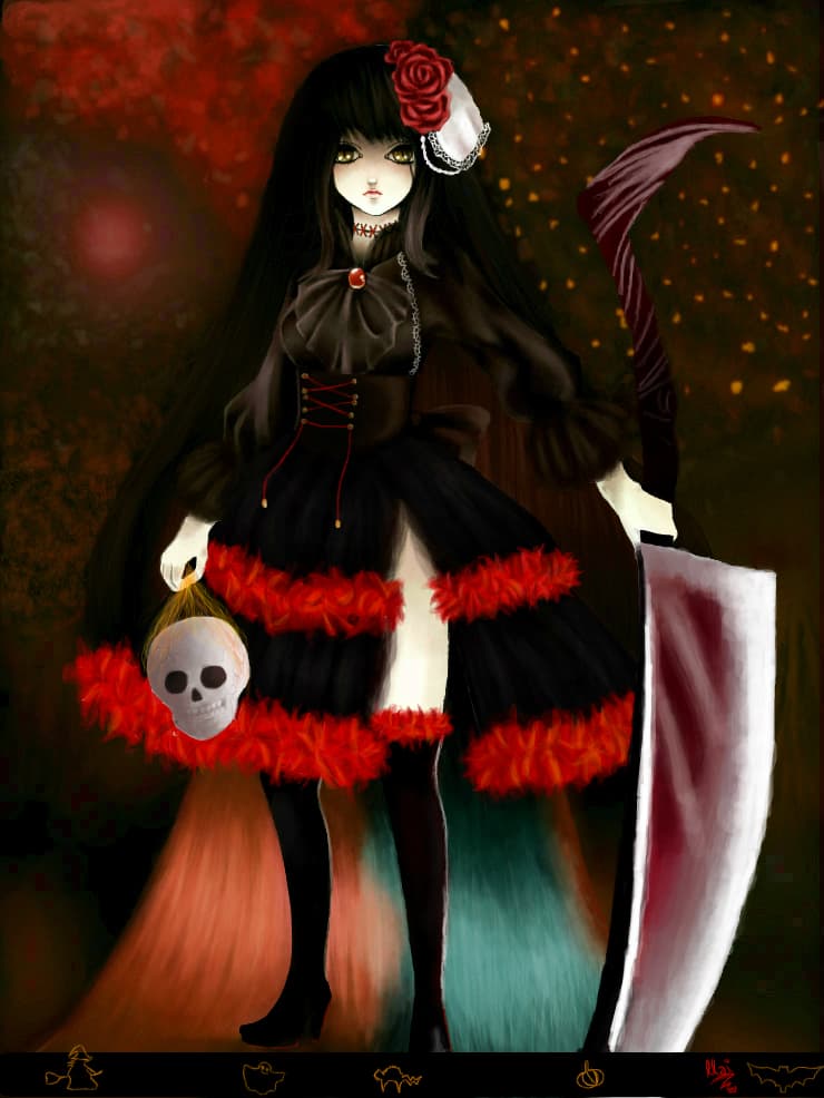 Happy Halloween...Cu intarziere :D  Mare e terminat