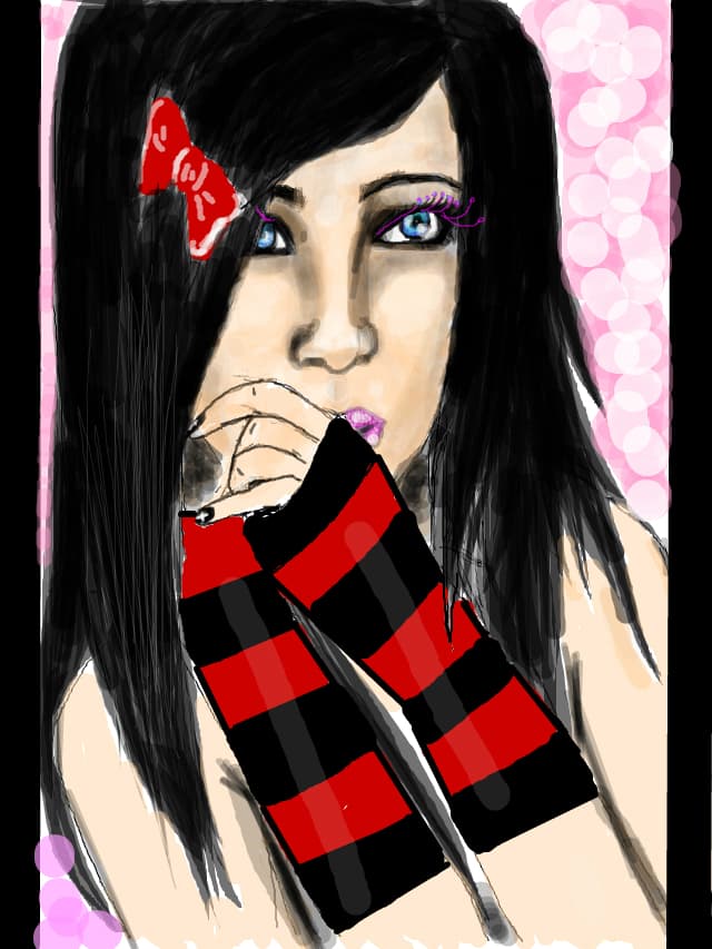 emo girl (mare se vede terminat)