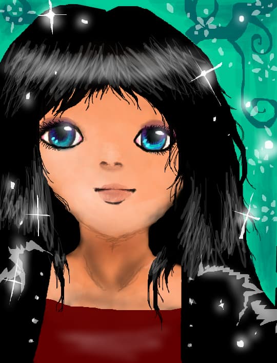 a girl