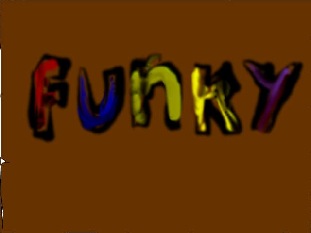 funky graffiti