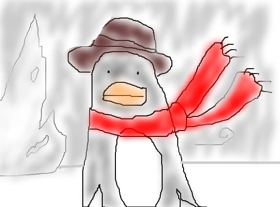 un pinguin